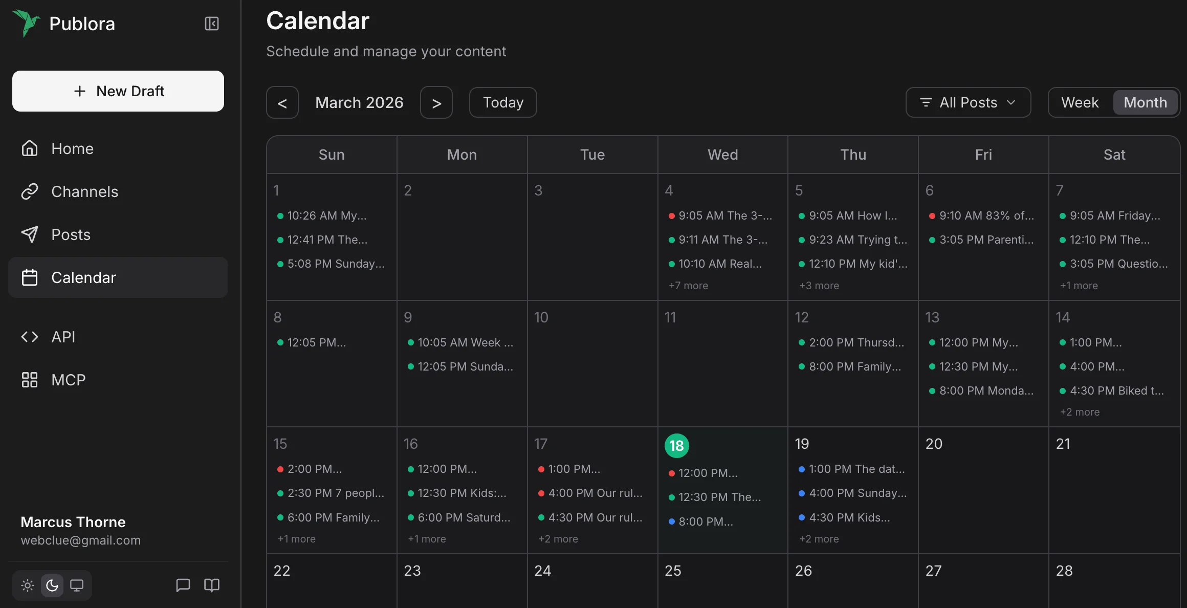 Postpost Platform Preview